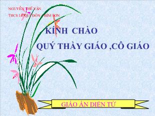 Bài giảng môn Toán lớp 7 - Ôn tập Chương II (tiết 3)