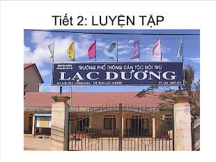 Bài giảng môn toán lớp 7 - Tiết 2: Luyện tập (tiếp)