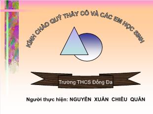 Bài giảng môn toán lớp 7 - Tiết 21: Ôn tập chương I