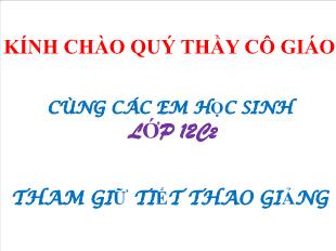 Bài giảng môn toán lớp 7 - Tiết 36: Phương trình đường thẳng trong không gian