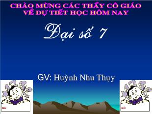 Bài giảng môn toán lớp 7 - Tiết 54: Đơn thức đồng dạng (tiết 1)