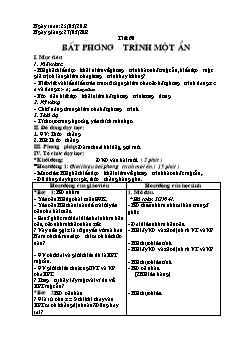 Bài giảng môn toán lớp 8 - Tiết 60: Bất phương trình một ẩn