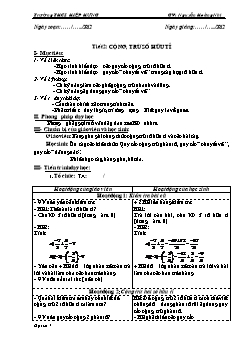 Bài giảng môn Đại số lớp 7 - Tiết 2: Cộng, trừ số hữu tỉ