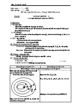 Bài giảng môn Đại số lớp 7 - Tiết 20: Ôn tập chương I ( có thực hành giải toán trên máy tính cầm tay )