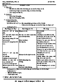 Bài giảng môn Đại số lớp 7 - Tiết 42 : Luyện tập