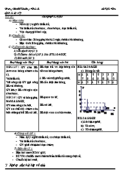 Bài giảng môn Đại số lớp 7 - Tiết 46 : Luyện tập