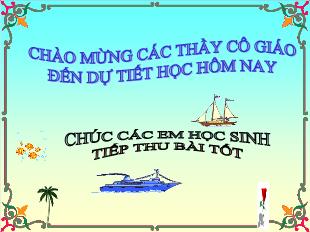 Bài giảng môn Hình học lớp 7 - Bài 1: Quan hệ giữa góc và cạnh đối diện trong tam giác