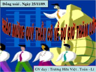 Bài giảng môn Hình học lớp 7 - Bài 5: Trường hợp bằng nhau thứ ba của tam giác góc – cạnh – góc ( g – c – g )