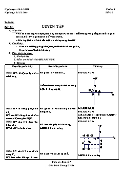 Bài giảng môn Toán lớp 7 - Tuần 16 - Tiết 32 : Luyện tập