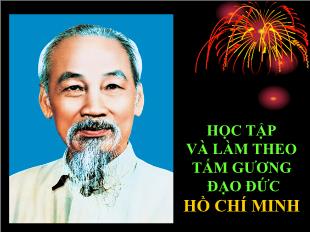 Bài giảng Di chúc của chủ tịch Hồ Chí Minh