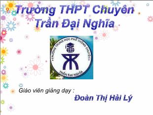 Bài giảng môn học Ngữ văn lớp 12 - Thuốc - Lỗ Tấn (Tiết 4)