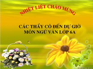 Bài giảng môn học Ngữ văn lớp 12 - Tiết 36: Thứ tự kể trong văn tự sự