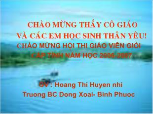 Bài giảng môn Ngữ văn lớp 12 - Một con người ra đời