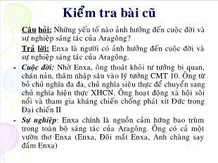 Bài giảng Ngữ văn 12: Đương đầu với đàn cá dữ (trích Ông già và biển cả) Hêminguê