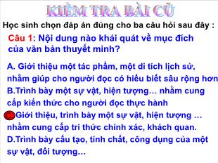 Bài giảng Ngữ văn 10: Phú sông Bạch Đằng - Trương Hán Siêu