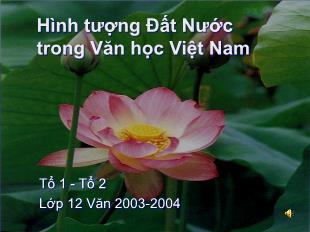 Hình tượng Đất Nước trong Văn học Việt Nam