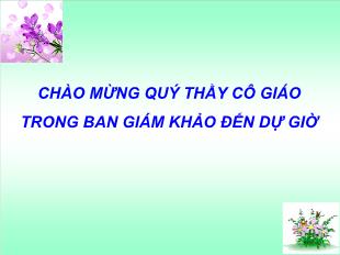 Bài giảng Hình học 11 tiết 45: Vị trí tương đối của một mặt cầu với mặt phẳng và đường thẳng