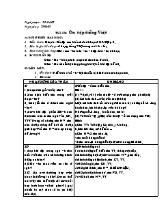 Bài giảng lớp 8 môn Ngữ văn - Tiết 126: Ôn tập tiếng Việt