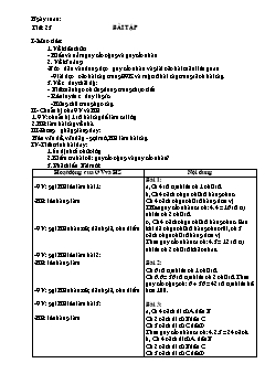 Bài giảng môn Đại số lớp 11 - Tiết: 23: Bài tập