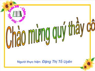 Bài giảng môn Đại số lớp 12 - Bài 3: Cấp số cộng