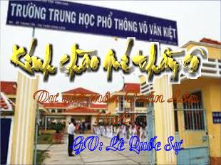 Bài giảng môn Đại số lớp 12 - Tiết 80 - Bài 1: Khái niệm đạo hàm