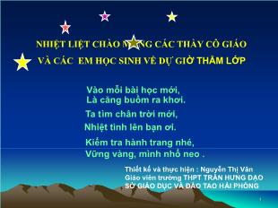 Bài giảng môn Giải tích lớp 12 - Khảo sát hàm số: y = x3 + 3x2