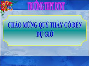 Bài giảng môn Toán học lớp 11 - Bài 4: Phép thử và biến cố