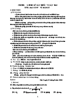 Giáo án Đại số 10 (nâng cao) - Trường THPT Hậu Lộc 1 - Tiết 14: Đại cương về hàm số