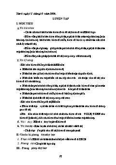 Giáo án Đại số 10 (nâng cao) - Trường THPT Hậu Lộc 1 - Tiết 17: Luyện tập