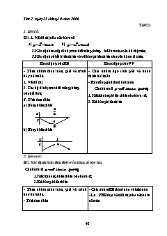 Giáo án Đại số 10 (nâng cao) - Trường THPT Hậu Lộc 1 - Tiết 22: Khảo sát hàm số