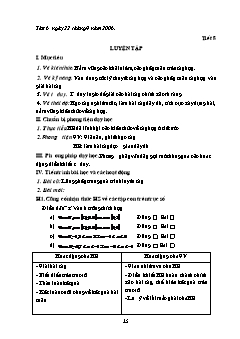 Giáo án Đại số 10 (nâng cao) - Trường THPT Hậu Lộc 1 - Tiết 8: Luyện tập