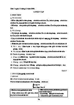 Giáo án Đại số 10 (nâng cao) - Trường THPT Phan Đình Phùng - Tiết 37: Luyện tập