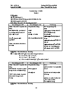 Giáo án Đại số 10 - Tiết 5: Luyện tập