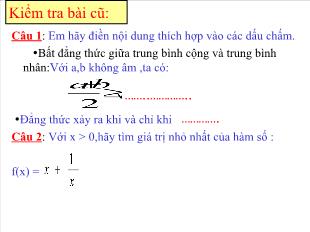 Bài giảng Đại số 10 NC tiết 66: Ôn tập chương IV