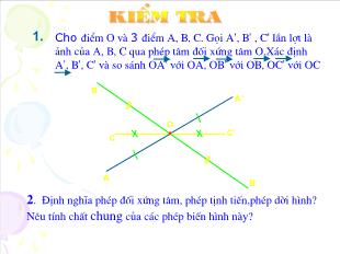 Bài giảng Hình 11 Bài 07: Phép vị tự