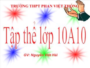 Bài giảng Hình học 10: Phương trình đường tròn (tiết 1)