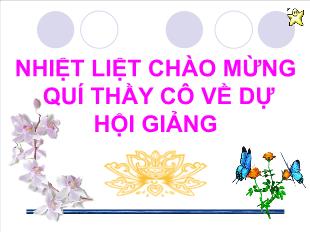 Bài giảng lớp 10 môn Đại số - Tiết 54: Bất phương trình và hệ bất phương trình một ẩn