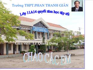 Bài giảng môn Đại số lớp 11 - Nhị thức Niu-Tơn (Tiết 1)