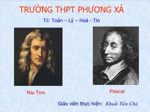 Bài giảng môn Đại số lớp 11 - Tiết 28 : Nhị thức Niu - Tơn (Tiết 1)