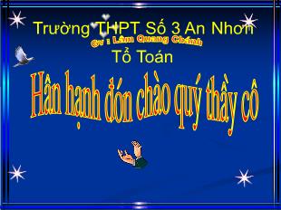 Bài giảng môn Đại số lớp 11 - Tiết 29: Công thức nhị thức Niutơn