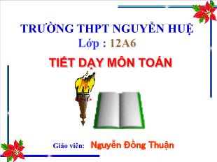 Bài giảng môn Hình học khối 12 - Tiết: 35: Phương trình đường thẳng trong không gian