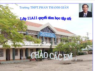 Bài giảng môn Hình khối 11: Vectơ trong không gian (tiết 1)