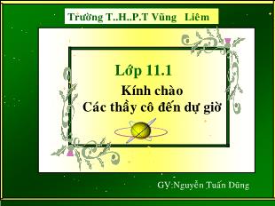 Bài giảng môn Toán lớp 11 - Quy tắc cộng