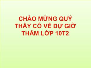 Bài giảng Hình học lớp 10: Phương trình đường tròn