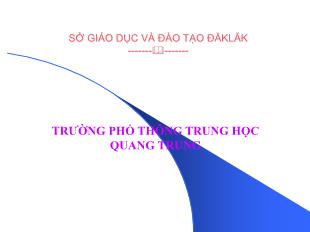 Bài giảng lớp 10 môn Hình học - Phương trình đường thẳng (Tiếp)