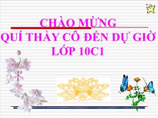 Bài giảng môn Toán lớp 10 - Đường tròn